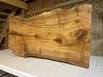 Butternut Coffee Table/curly/white Walnut Wood/solid Rustic Live Edge Rare. Fixed Price $337.50.