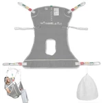 Ez Assistive Full Body Sling W/opening Lift Transfer Mesh Gray - Large 500LBS. Fixed Price $34.95.
