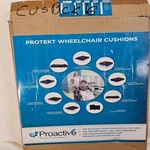 Proactive Protekt Back 16 Wheelchair Cushion Hcpcs E2611 Black #6" 17"X 1". Fixed Price $11.99.