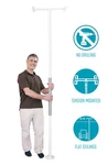 Elderly Transfer Pole Stander Security Grab Bar Bath Bed Room Support Home-white. Fixed Price $124.99.