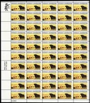 1504, 8 Bison - Rural America Complete Sheet Of Fifty Stamps Stuart Katz. Fixed Price $12.95.
