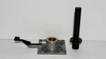 Invacare Pronto Surestep Seat Plate Post M41 M50 M51 M61 Adjustable Pivot Mount. Fixed Price $49.95.