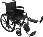 Probasics 18 Self Transport Folding Wheelchair W/ Detachable Desk Armrests. Fixed Price $74.99.