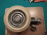 Invacare E69U 1039759 Motor, Gearbox, Tire/wheel Tube Right Side #412. Fixed Price $59.99.