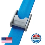 Sammons Preston Quick Clean Gait Belt 60 Long Blue Polyethylene Buckle Secure. Fixed Price $51.18.