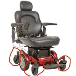 Set Of 4 - Golden Compass GP620M Swivel Wheels, X2 Casters. Used. Fixed Price $100.00.