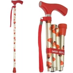 Switch Sticks Folding Walking Cane For Women & Poppies. Fixed Price $55.21.