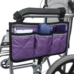 Wheelchair Armrest Organizer Waterproof Side Storage Pocket For Walking Aids. Fixed Price $11.50.