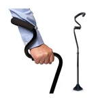 Strongarm Comfort Cane + Self Standing Lightweight Adjustable Walking .... Fixed Price $107.62.
