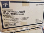 Medline Non Woven Gauze Sponges 3000 Case. Fixed Price $96.75.