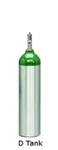 Pre-owned Medical Oxygen Cylinder Tank Size 420 Liters Empty. Fixed Price $32.50.