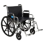 Medline Excel Extra-wide 24" Bariatric Wheelchair Supports To 500LBS Open Box. Fixed Price $250.00.