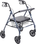 Drive 10215BL-1 Heavy Duty Bariatric Rollator W/ Large Seat. Fixed Price $42.00.