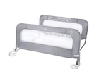 Summer Double Safety Bedrail, Gray, Metal And Fabric Set For Toddlers,. Fixed Price $40.00.