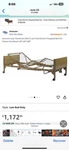 Drive Medical 15302BV-PKG Full-electric Bariatric Bed. Fixed Price $2000.00.
