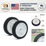 Reliable 8-INCH Mower Wheels Pvc Construction, Set Of 2 For Enhanced Lawn Care. Fixed Price $32.29.