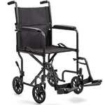 Invacare Transport Wheelchair W/19" Seat, Lightweight Foldable - Black. Fixed Price $99.99.