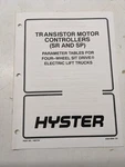 Hyster Manual Fork Lift Transistor Motor Controls Sr Sp 1463744 1999 Parameters. Fixed Price $60.68.