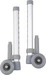 Drive Medical 10106 Rear Glide Walker Brakes With Wheel, Gray. Fixed Price $48.10.