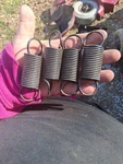 Invacare Pronto Sure Step M51 Front And Back Wheel Assembly Springs. Fixed Price $21.00.