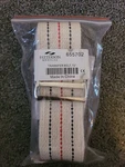 Patterson Medical Transfer Gait Belt Beige With Stripes 72" X Wide 655702. Fixed Price $10.00.