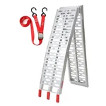 Ruedamann 7.5'L Loading Ramp With 750 Lbs Capacity, Foldable Aluminum Fo.... Fixed Price $160.81.