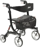 Drive Medical 10266HD-BK Nitro Rollator Black. Fixed Price $529.00.