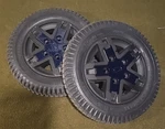 Pair 3.00-8 Wheels Tires Standard Rim 5 Quantum Q6 Edge 2.0 PR1MO Powertrax. Fixed Price $75.00.