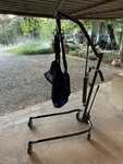 Mckesson 146-13023SV Manual Hydraulic Patient Lift With Sling. Fixed Price $250.00.