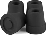 Essential Medical Supply Replacement Quad Cane Tips, Black, 1/2 Inch. Fixed Price $22.40.