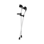 Medline Forearm Crutches Guardian Tall Adult Aluminum Frame 300 Lbs. Weight Capa. Fixed Price $109.09.