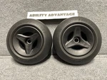 New Permobil 7 V.2 Casters W/solid Tires 180X68, Fit M3, Mvs, M1.. Fixed Price $154.00.