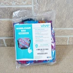 Vive Health Wheelchair Bag Purple Floral Mobility Accessory Organizer Reflective. Fixed Price $14.49.