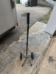 Drive Medical 2-WHEEL Knee Walker, Wheels, Gray/black Metal, 180 Lb, Ce. Fixed Price $25.00.
