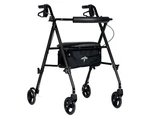 Medline Black Ultra Light Folding Aluminum Mobility Rollator Walker, 250 Lb.. Fixed Price $49.25.