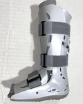 Aircast Walker Large 01F-L Inflatable Deflatable Medical Walking Boot Gray Right. Fixed Price $32.00.