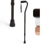 Medline Aluminum Offset Walking Cane For Seniors & Adults Is Portable And Lightw. Fixed Price $36.99.