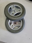 14" 3.00-8 Permobil C300, M300, M400, C500 Drive Wheels Solid Foam Tires. Fixed Price $189.00.