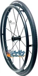 25" (559MM) Sentinel 12 Spoke Wheel With Pushrim & Tire Options. Fixed Price $365.00.