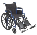 Move Around Independently - Drive Medical Lightweight Foldable Wheelchair. Fixed Price $79.00.