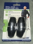 Drive Medical Small Base Quad Cane Tips, Black. New Packaging. 4 Tips.. Fixed Price $16.50.