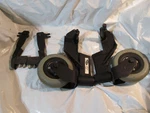 Invacare Pronto M91 Sure Step Rear No Tip Assembly With Wheels. Fixed Price $74.99.