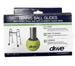 Drive Medical Walker Rear Tennis Ball Guides W/ Additional Glide Pads 1 Pair Nib. Fixed Price $14.00.