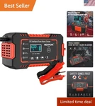 High-efficiency 12V 6A Smart Battery Charger With Temperature Compensation. Fixed Price $35.99.