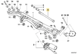 Wiper Blade Drive Rod For Bmw E-38. Fixed Price $49.95.