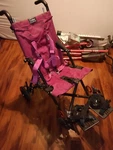 Convaid Cruiser CX-12 Pediatric Stroller Special Needs Transit Maroon 12X12 Seat. Fixed Price $1375.00.