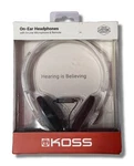 Koss KPH30ICL Headphones Wired On-ear Microphone Clear -brand New Sealed. Fixed Price $39.99.