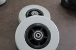 6" X 2" Front & Rear Caster Wheels Quantum Q6 Edge Power Chair WHLASMB7110039 Pr. Fixed Price $69.00.