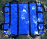 Zheeyi Multipurpose 48" X 40" Positioning Bed Pad With Reinforced Handles Blue!. Fixed Price $14.95.
