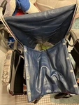 Drive BLS18FBD-ELR Wheelchair Black/blue. Fixed Price $45.00.